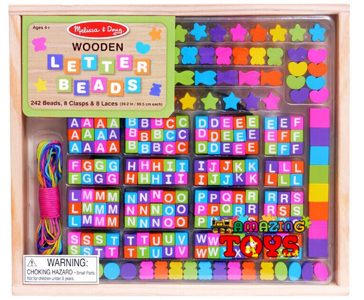 melissa and doug wooden letters