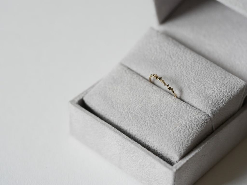 PIPIJUDY K10 閃閃星光鑽石戒指