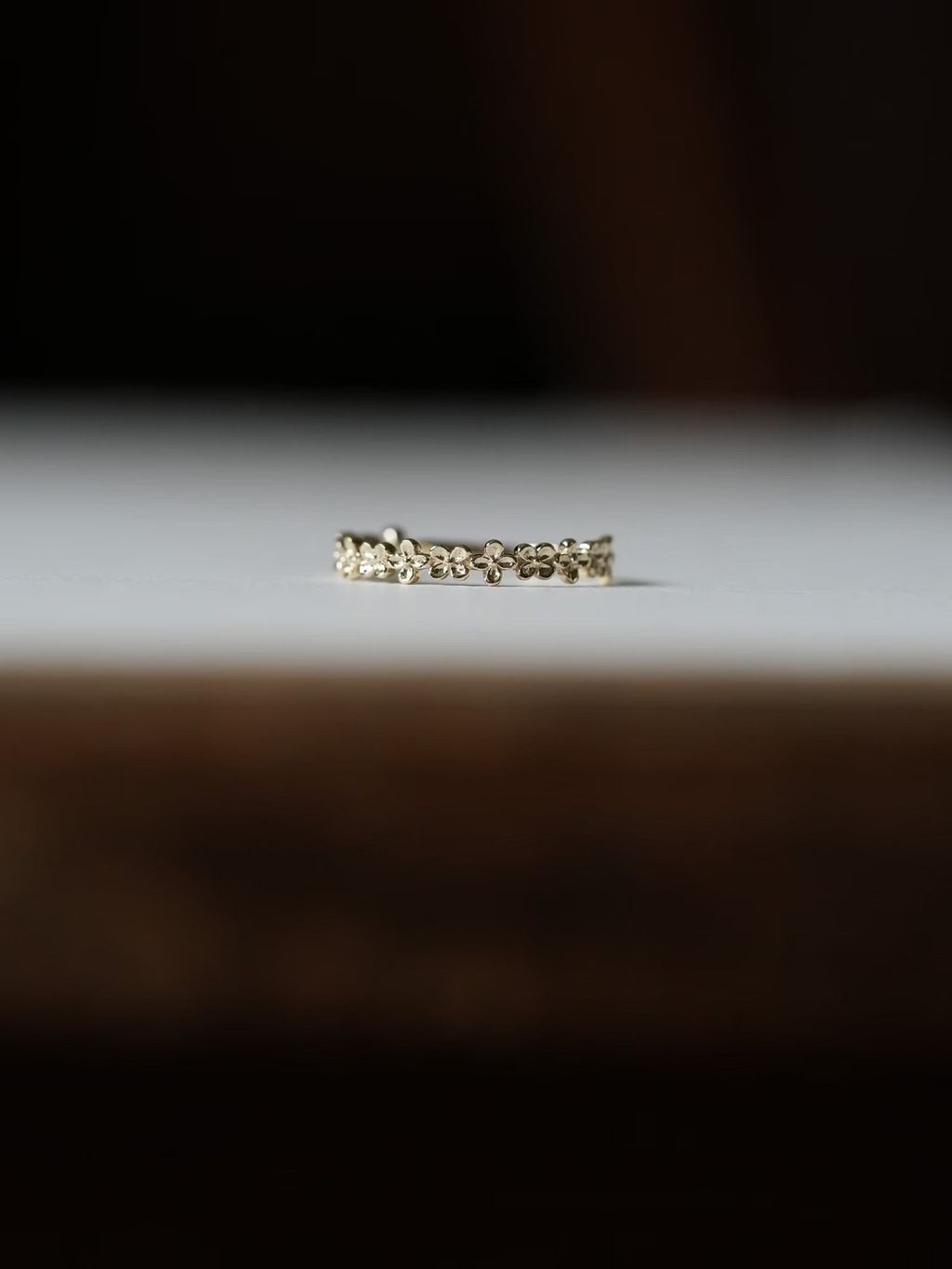 K10 幸運草戒指 細節