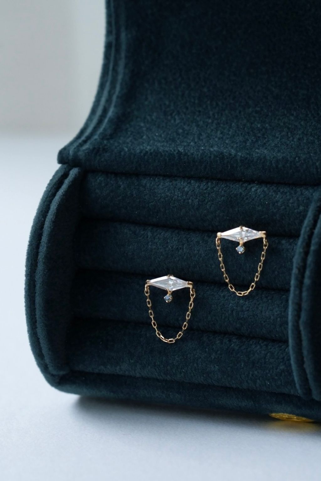 PIPIJUDY K10 靛海密語耳環細節