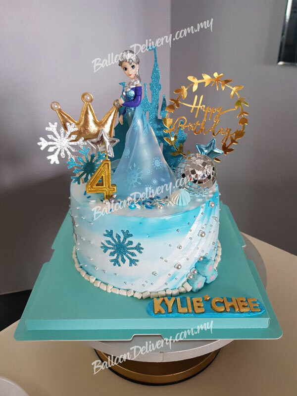 Elsa Anna Cake | Frozen Theme Cake | Order Custom Cakes in Bangalore –  Liliyum Patisserie & Cafe