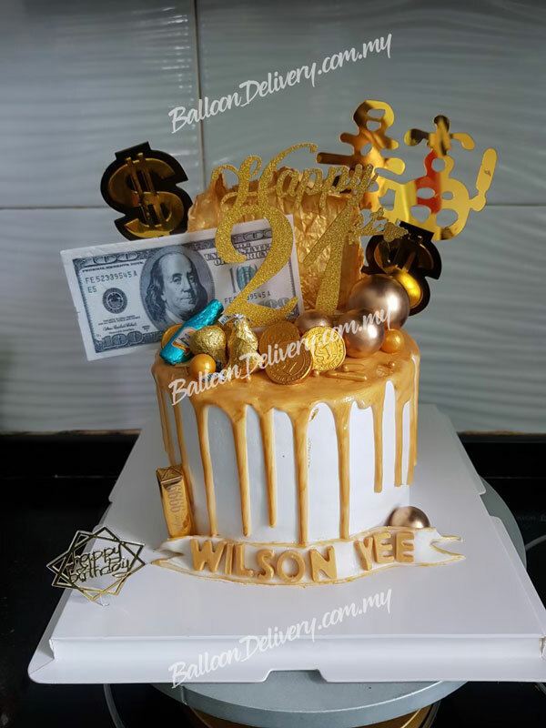LEBERY Cake Money Box, Money Pulling Cake Making Mould, Money Cake  Dispenser Box, Cake Money Kit With Happy Birthday Cake Topper Cake ATM  Money Box for Birthday Graduation Party Cake Decoration by