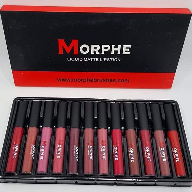 Morphe Liquid Matte Lipstick 12pcs – Chic Beauty Trendz Morphe Liquid Matte Lipstick 12pcs – Chic Beauty Trendz