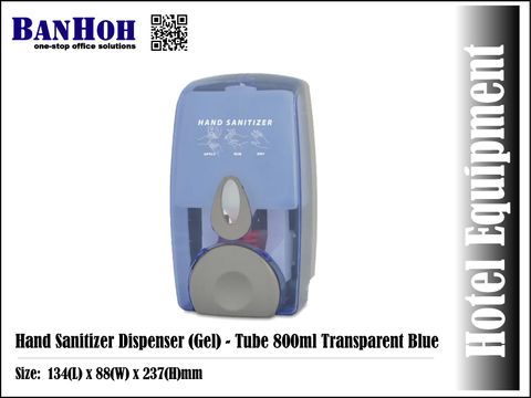 OfficeEquipment-HandSanitizerDispenser-Gel-Tube800ml-TransparentBlue.jpg