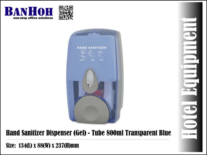 OfficeEquipment-HandSanitizerDispenser-Gel-Tube800ml-TransparentBlue.jpg