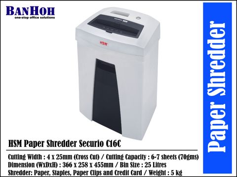 Paper-Shredder-Securio-C16C