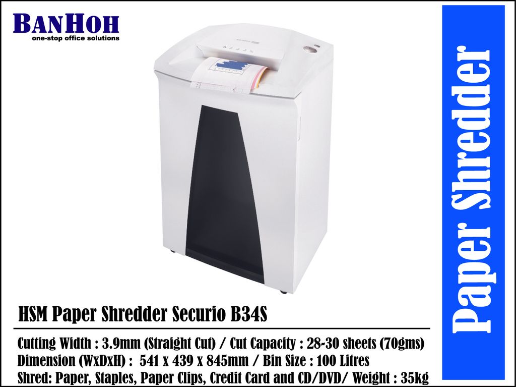 Paper-Shredder-Securio-B34S