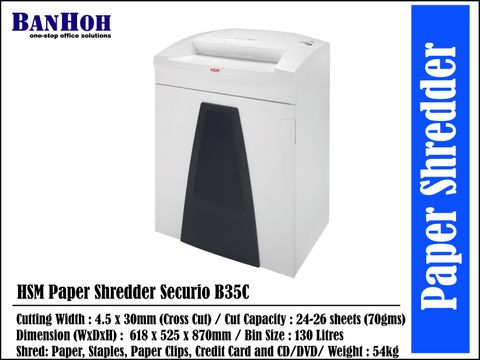 Paper-Shredder-Securio-B35C