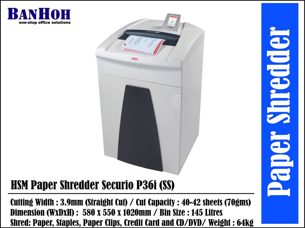 Paper-Shredder-Securio-P36ISS