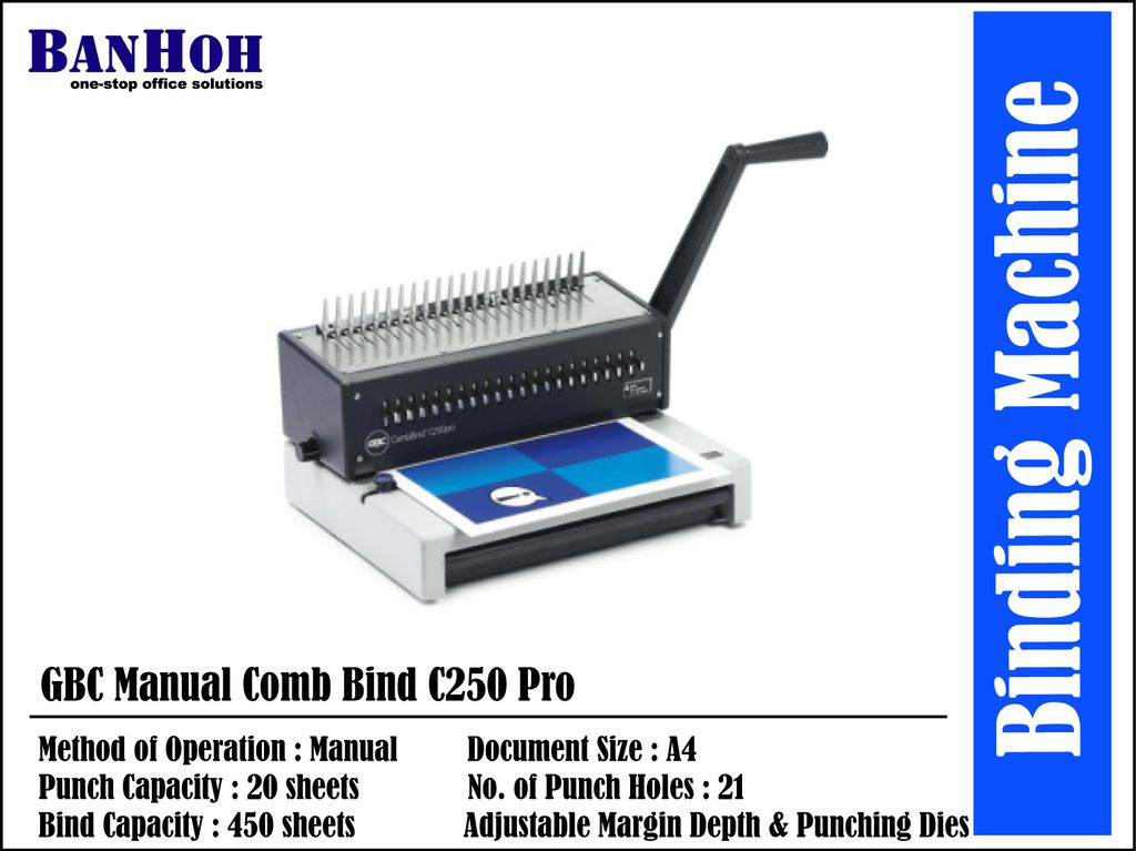 Binding-Machine-GBC-C250Pro