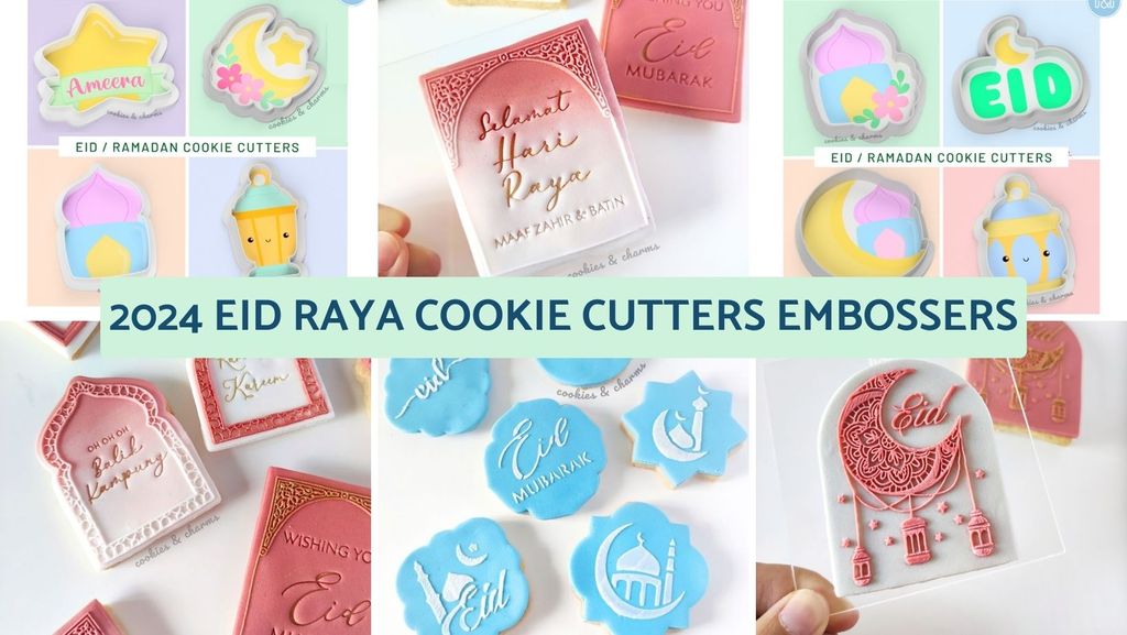 All New 2024 Hari Raya Cookie Cutter Collection 