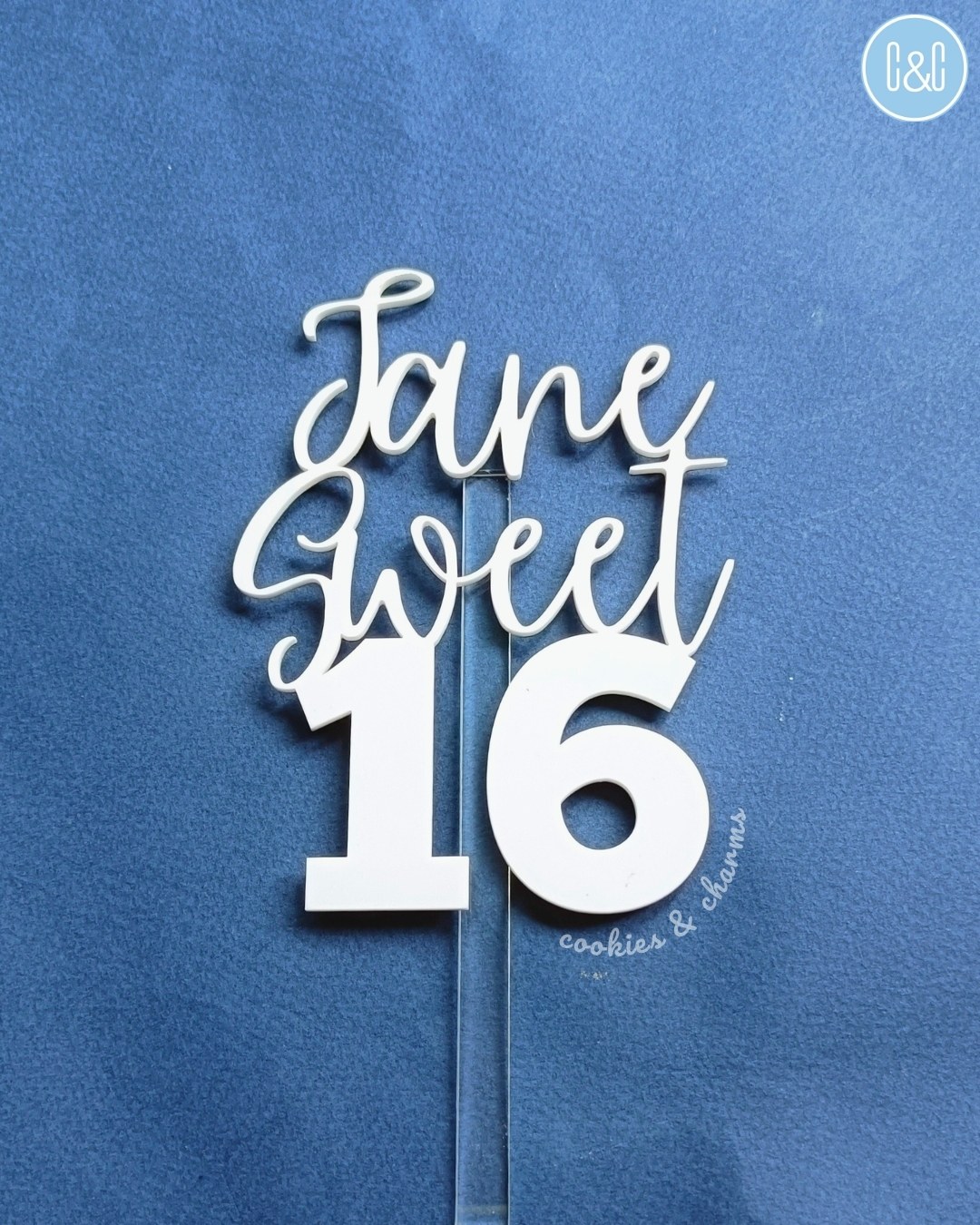 Jane sweet 16 topper