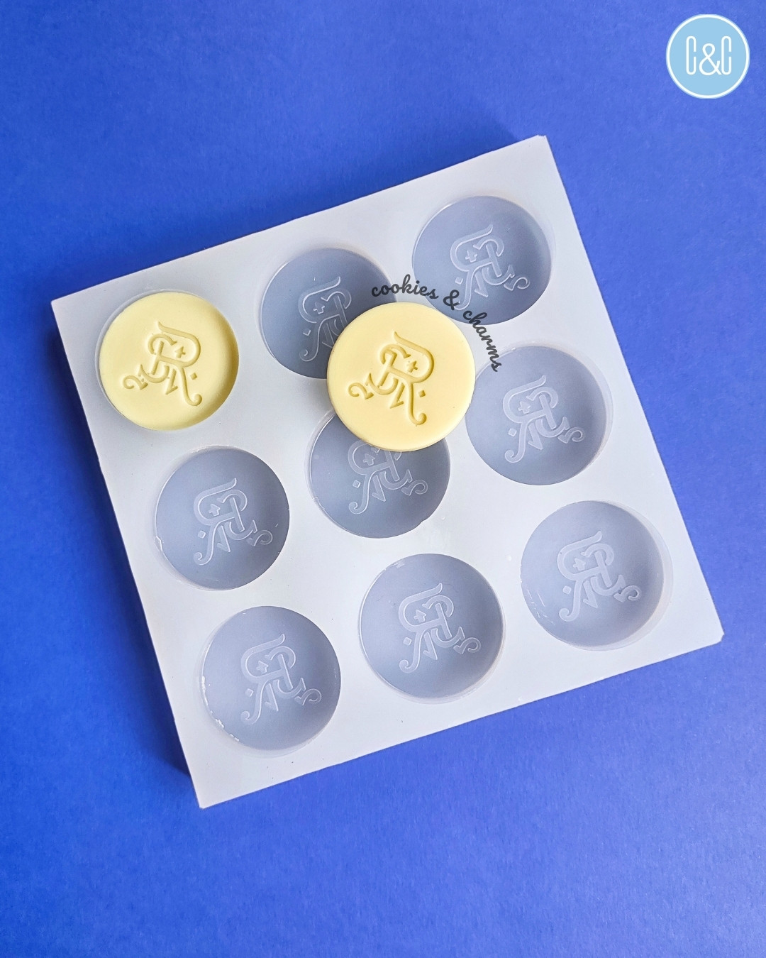 custom branded logo silicone mold