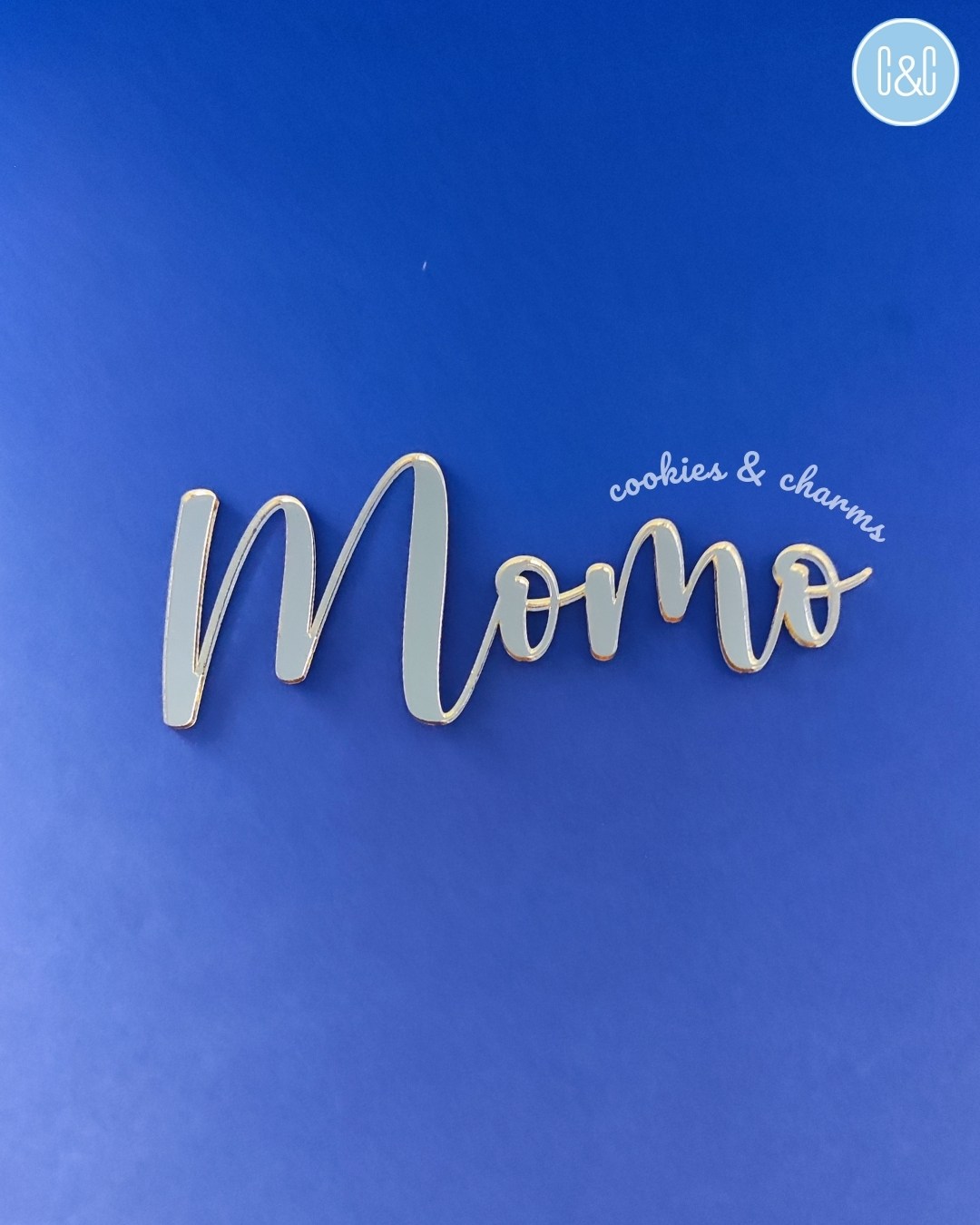 momo cake topper