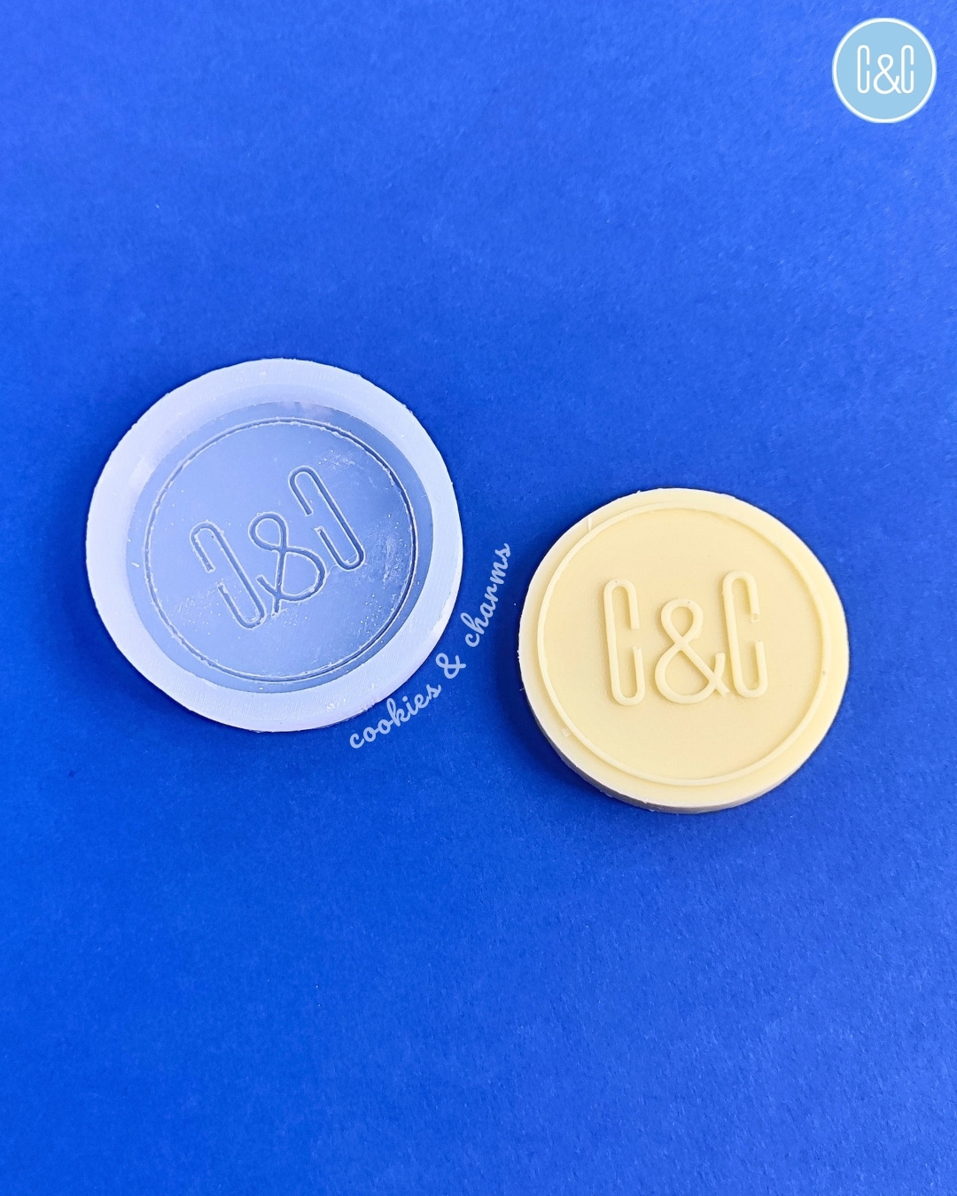 Custom company logo silicone mold