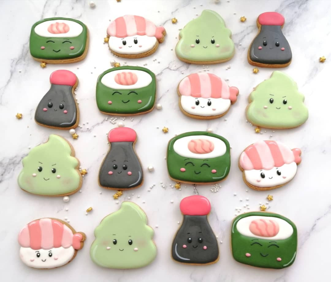 cute sushi cookies Favorite