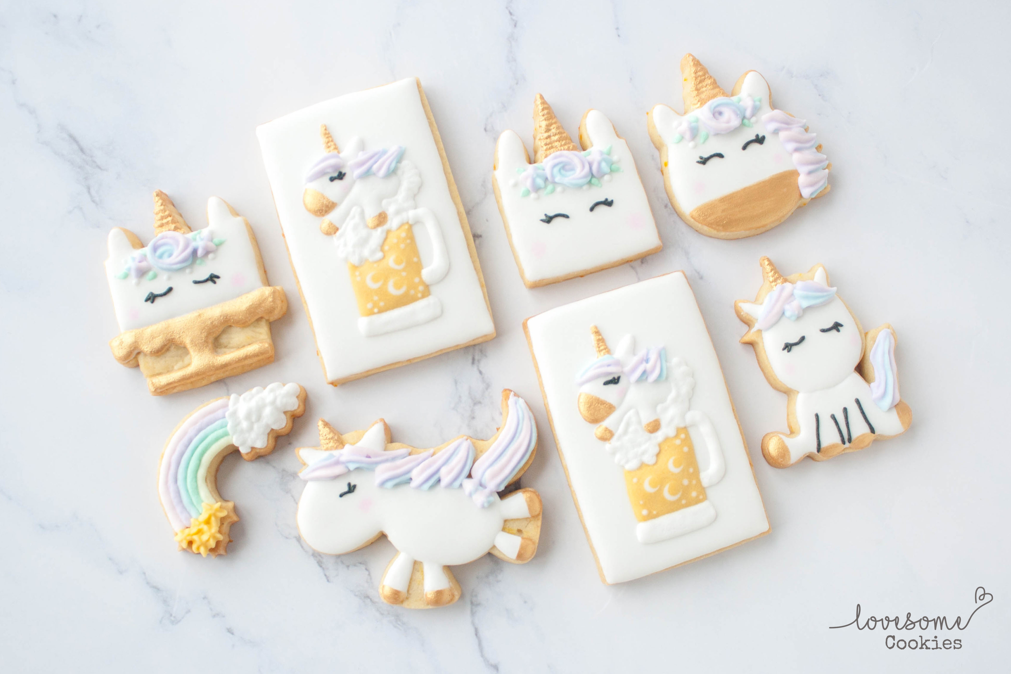 Lovesome Cookies unicorn Feature Cookier 