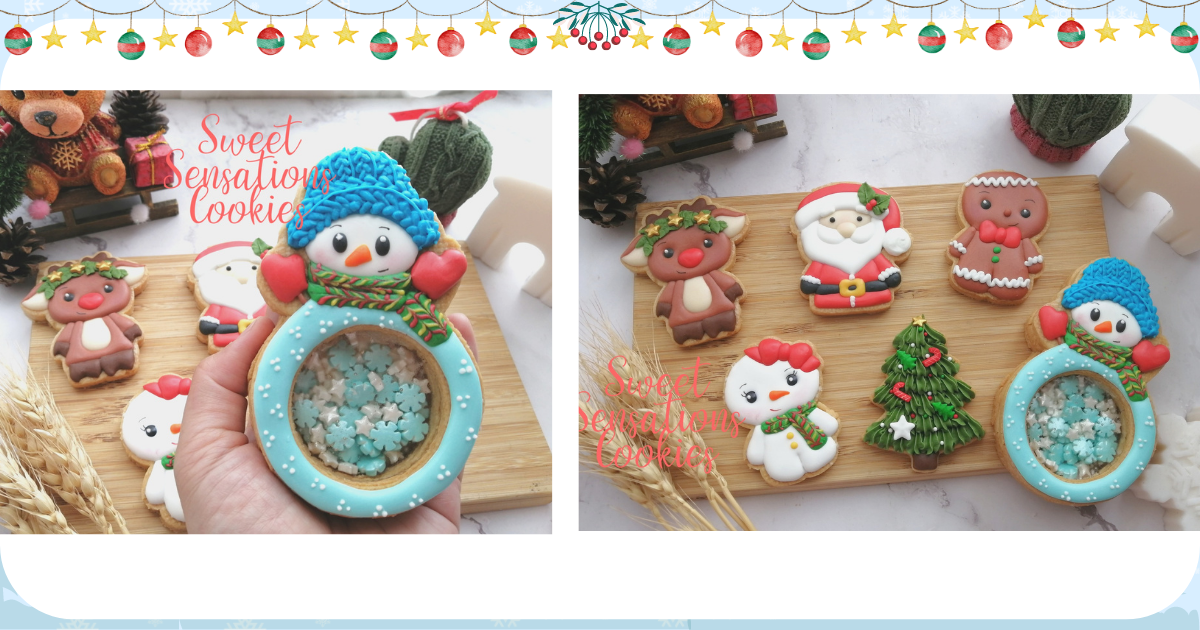 Christmas sugar cookie workshop Penang Malaysia by Sweet Sensation Cookies