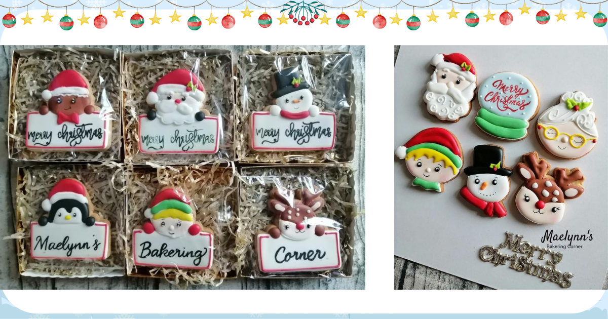 Maelynn's Bakering Corner christmas cookies malaysia