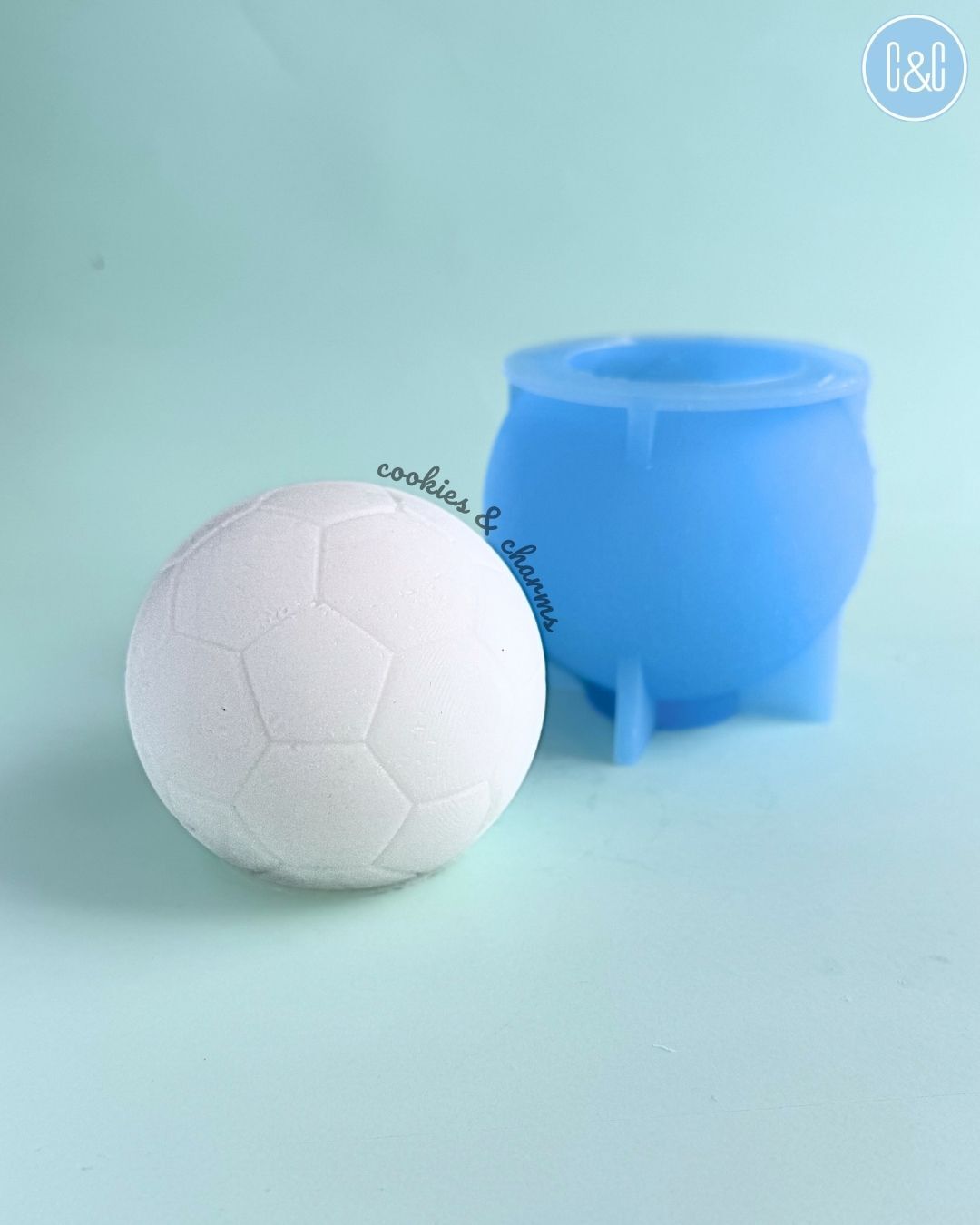 soccer football silicone mold (2)