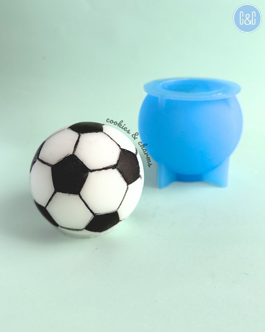 soccer football silicone mold (3)