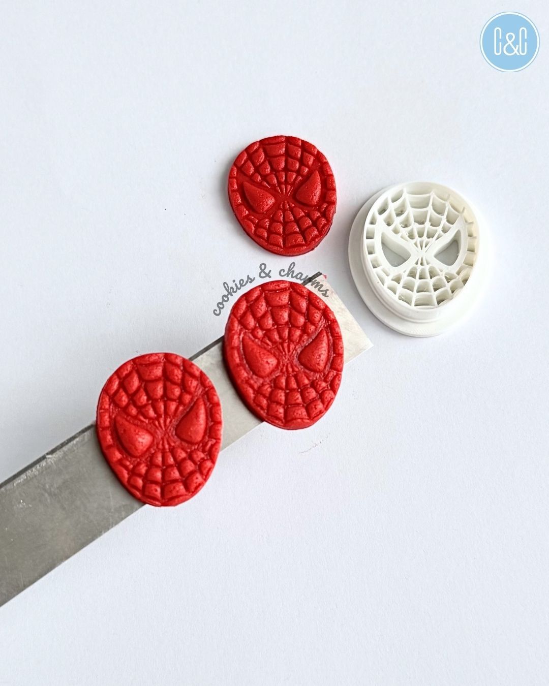 spiderman clay cutter imprint (2)