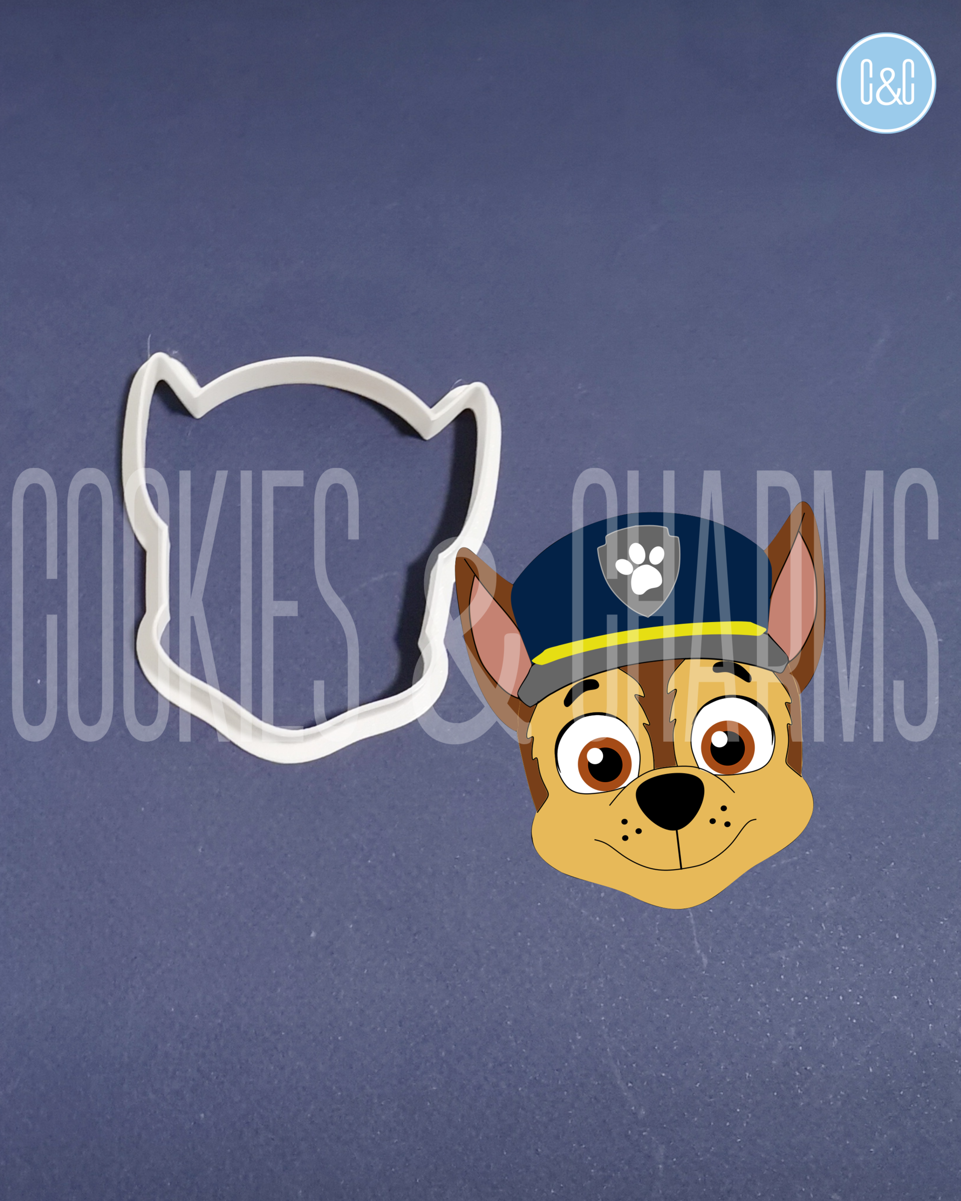 Styring At hoppe Fysik Paw Patrol Dog Cutter | Chase, Rocky, Skye, Rubble, Marshall, Zuma, Everest  – Cookies And Charms