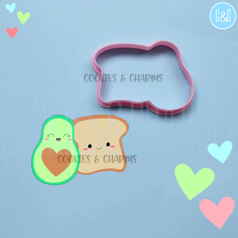 Pixel Heart Polymer Clay Cutter – Cookies And Charms