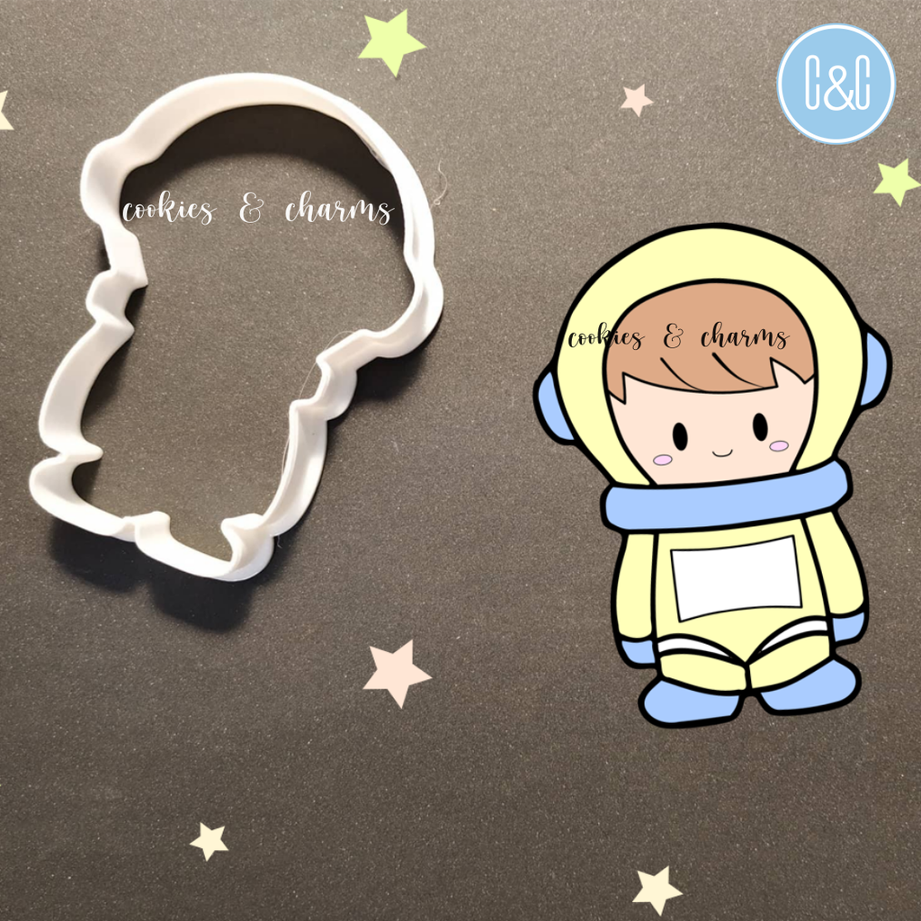 Cute Astronaut Cutter by Cookies and Charms to Perlis Malaysia