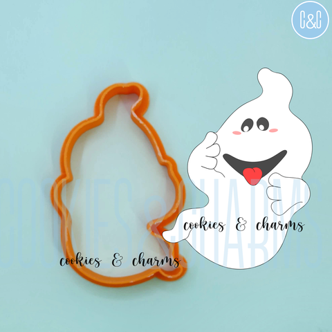 Ghost Cutter from Kuala Lumpur Cookies and Charms