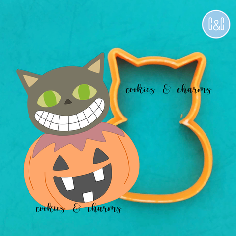 Halloween Pumpkin Cat Cutter