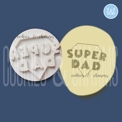 Super Dad Embosser by Cookies and Charms