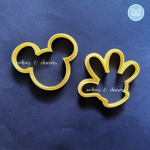 Pair with Mickey Head Cookie Cutter to make a set!