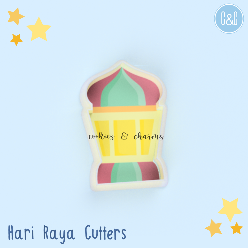 Ramadan Lantern Cutter comes with 3 different sizes.