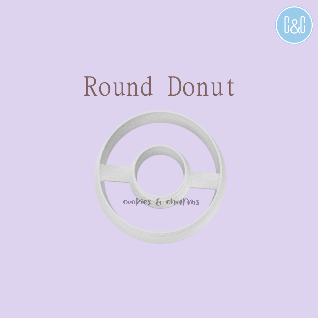 Round Donut Clay Cutter