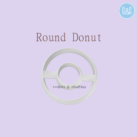 Round Donut Clay Cutter