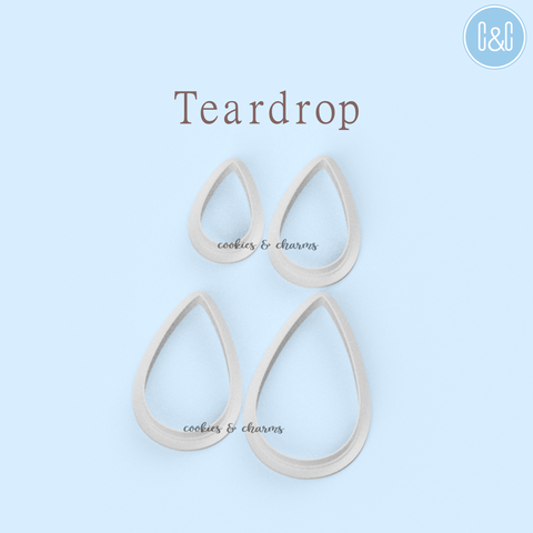 Teardrop Clay Cutters