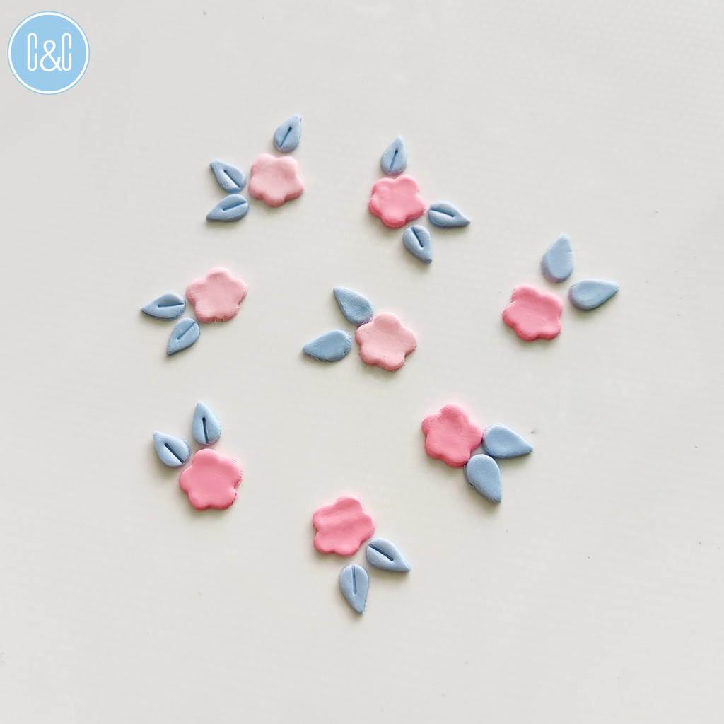 Mini Micro Polymer Clay Cutter - Flower, Petals, Leaves – Moon House Cutters