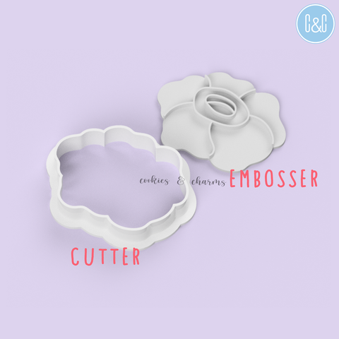 rafflesia cookie cutter and embosser