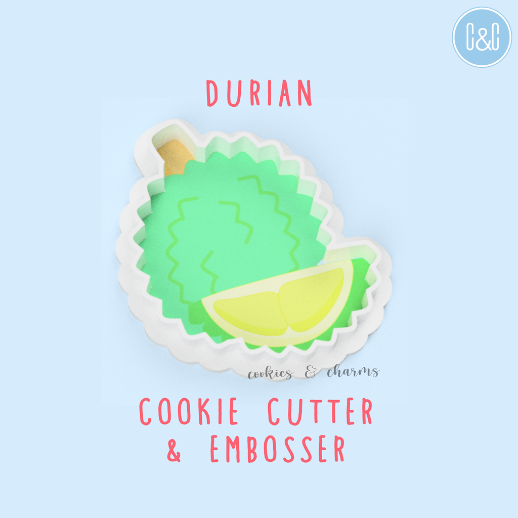 durian cutter and embosser