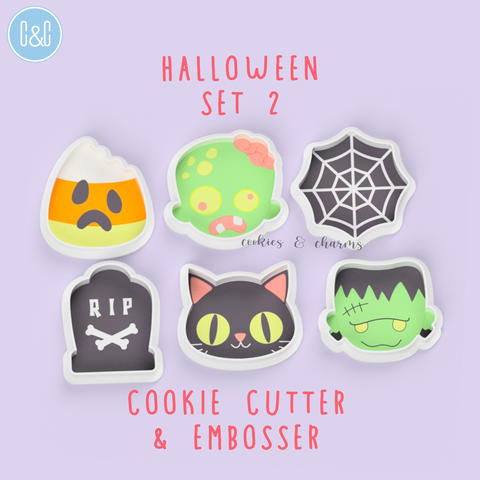 halloween cutter and embosser set 2