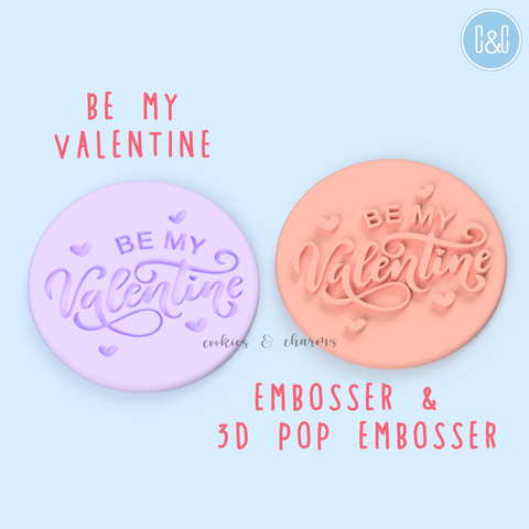 be my valentine embosser 3d pop embosser 1