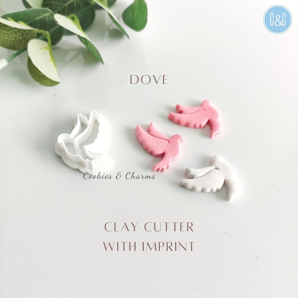 Dove imprint clay cutter 1