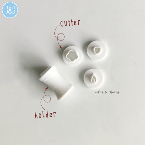 Clay Cutter Heart Freeform Shape E polymer Clay Earring Cutter UK