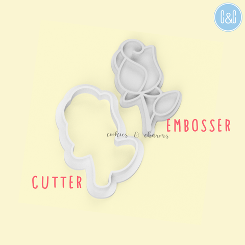 rose cookie cutter and embosser 2