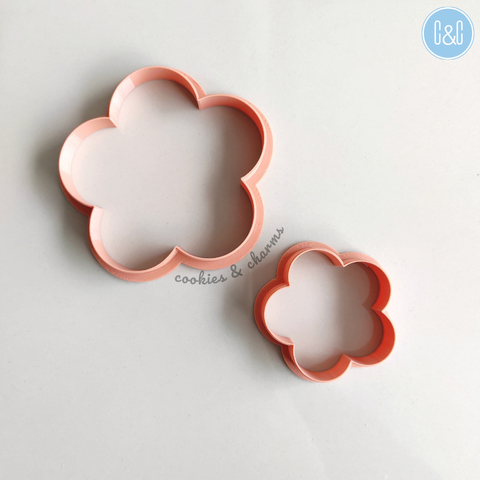 5 petal flower cookie cutter