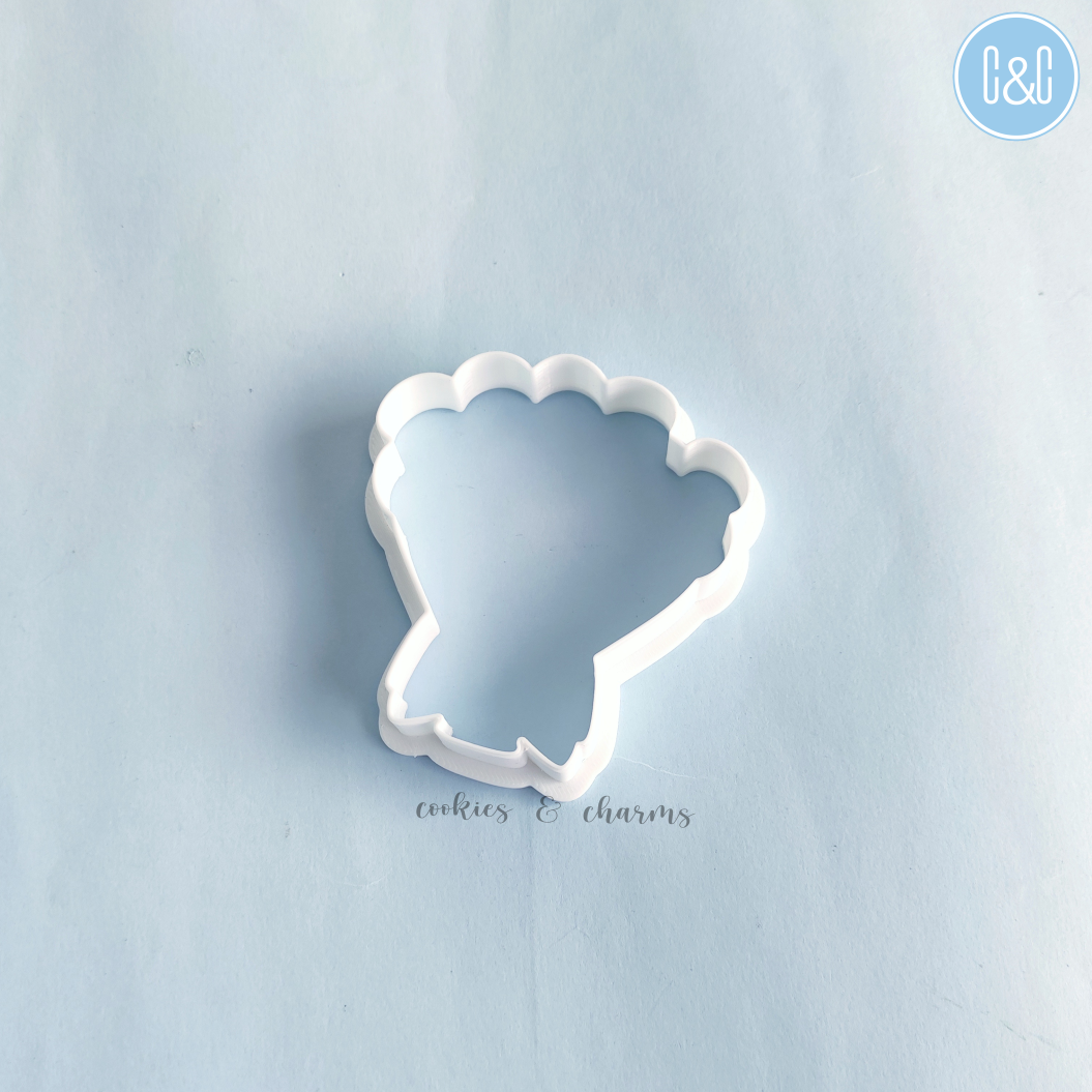 rose flower bouquet cookie cutter 2