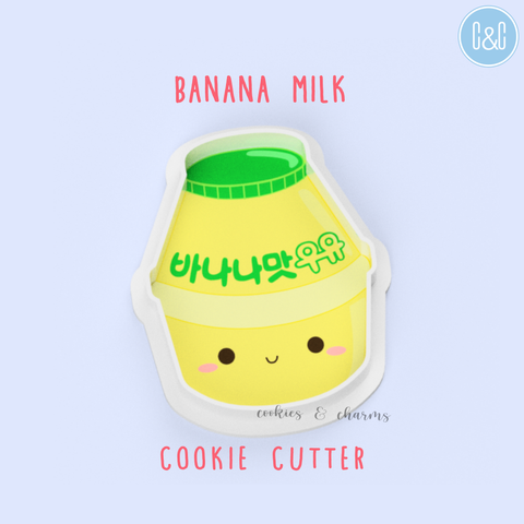 banana milk cookie cutter