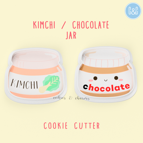 kimchi chocolate jar cookie cutter