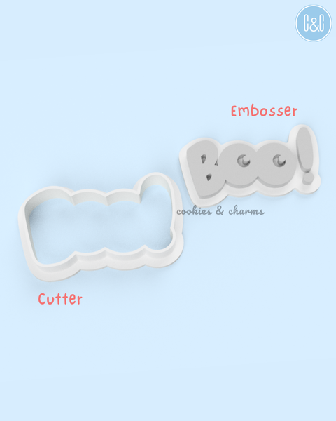 boo word cookie cutter and embosser 2